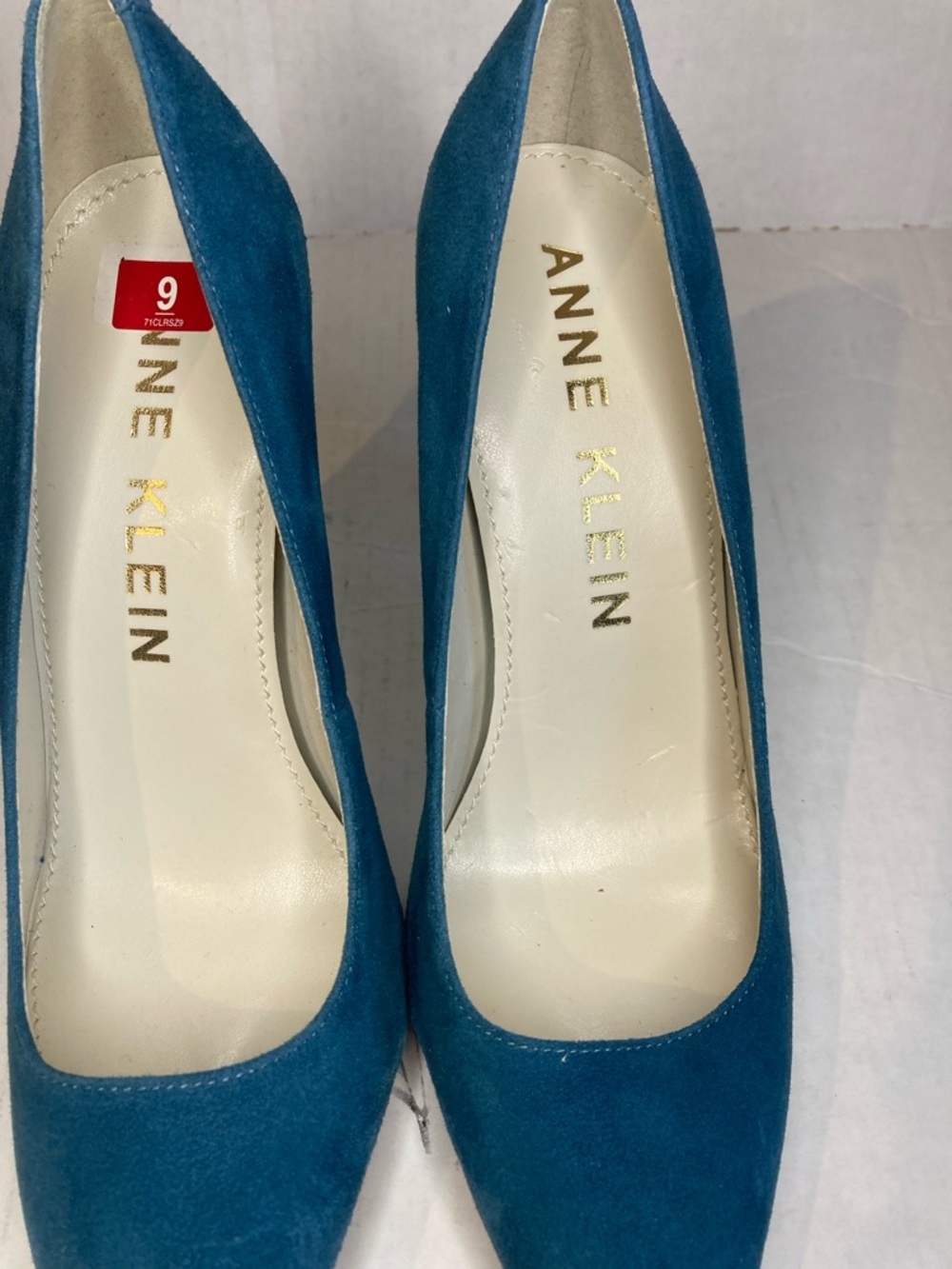 Anne Klein Suede Pointed Toe Pumps